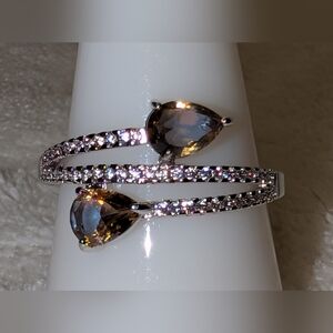 *BP #2135 Yellow Rainbow Topaz Ring Size 10 BRAND NEW